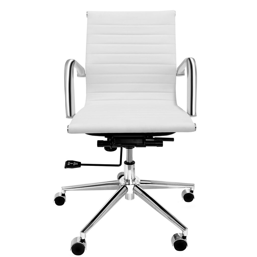 Boss silla de oficina operativa blanca // MP_3582