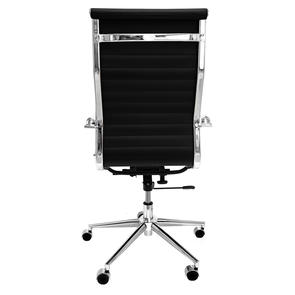 Boss silla de oficina ejecutiva negra // MP_3587