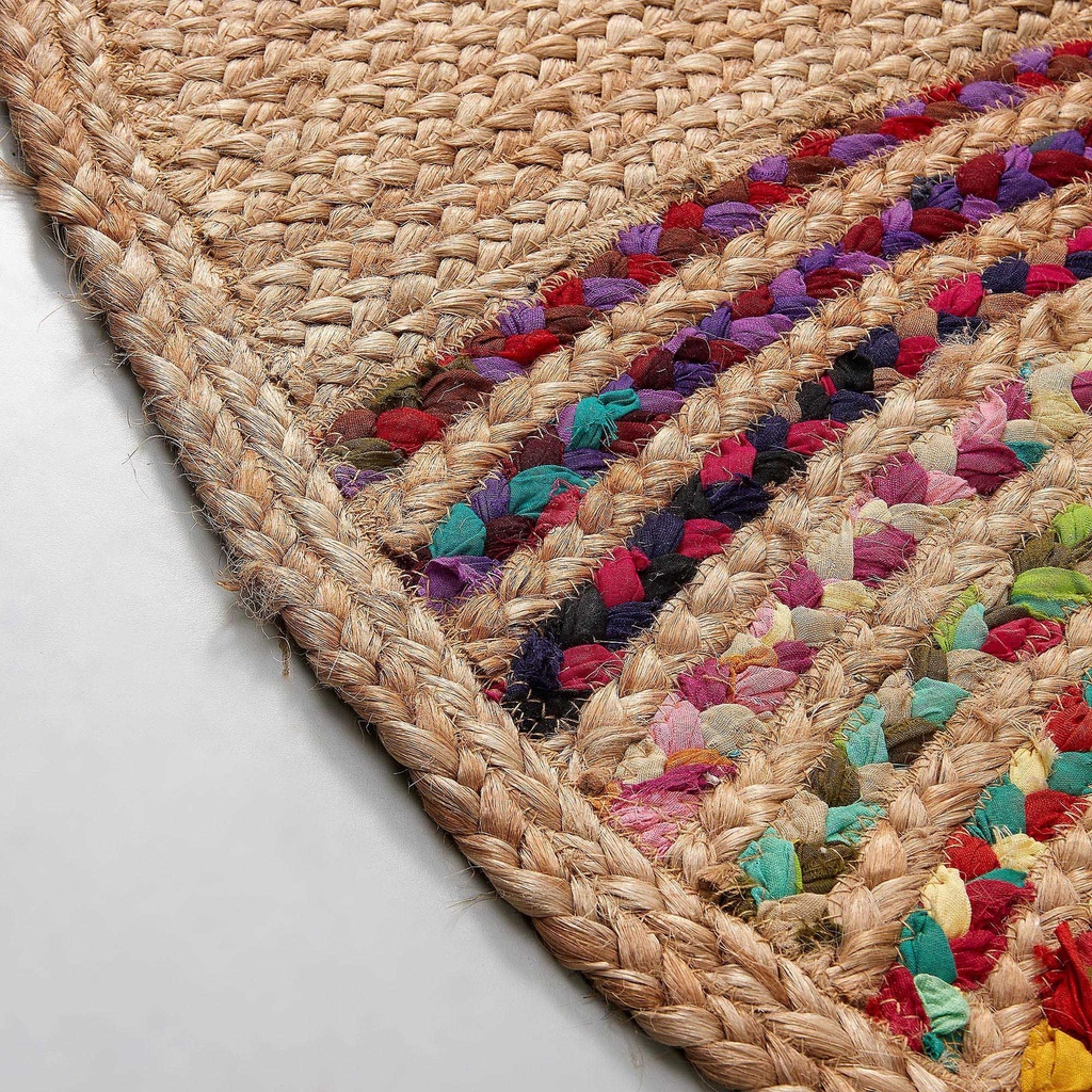 Graciela alfombra yute multicolor 100