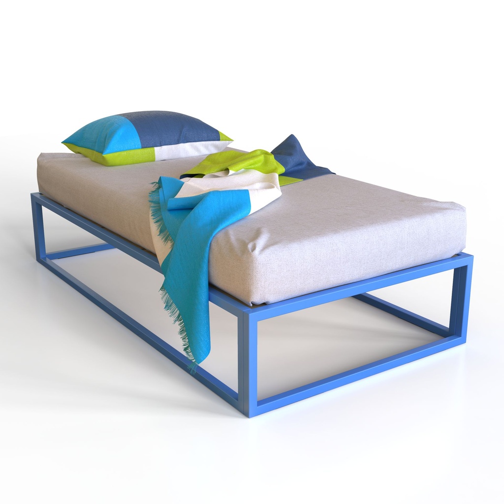 Morph 106 cama individual azul claro // MS_3
