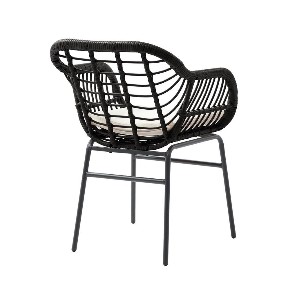 Kisper silla exterior negro // MP