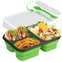 [T1042] Meimia lunch box grande cod. 1010 verde // MP