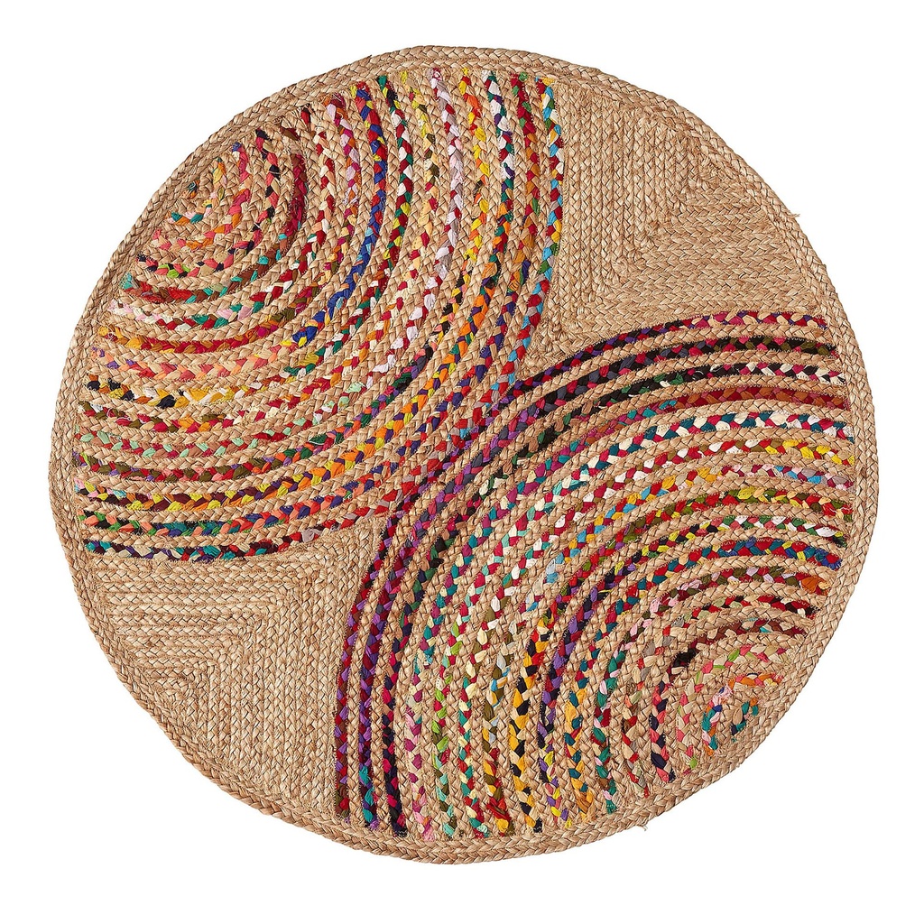 Graciela alfombra yute multicolor 100 // KH