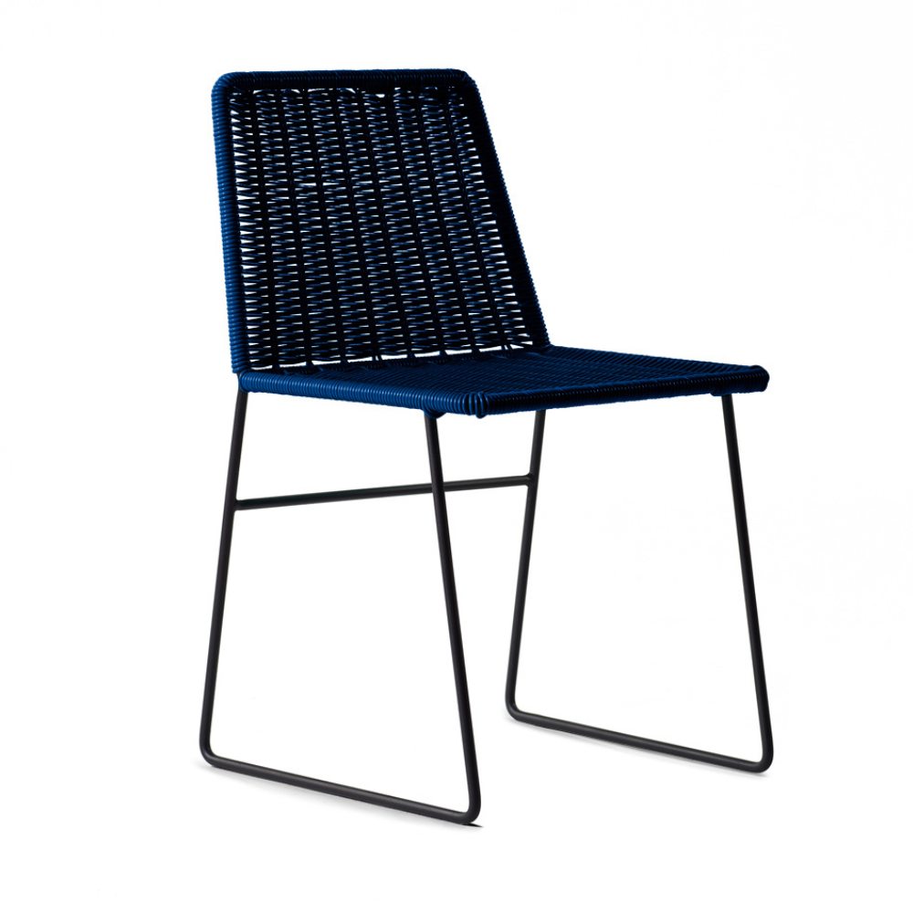 Utana silla azul marino pvc doble tejido // MP