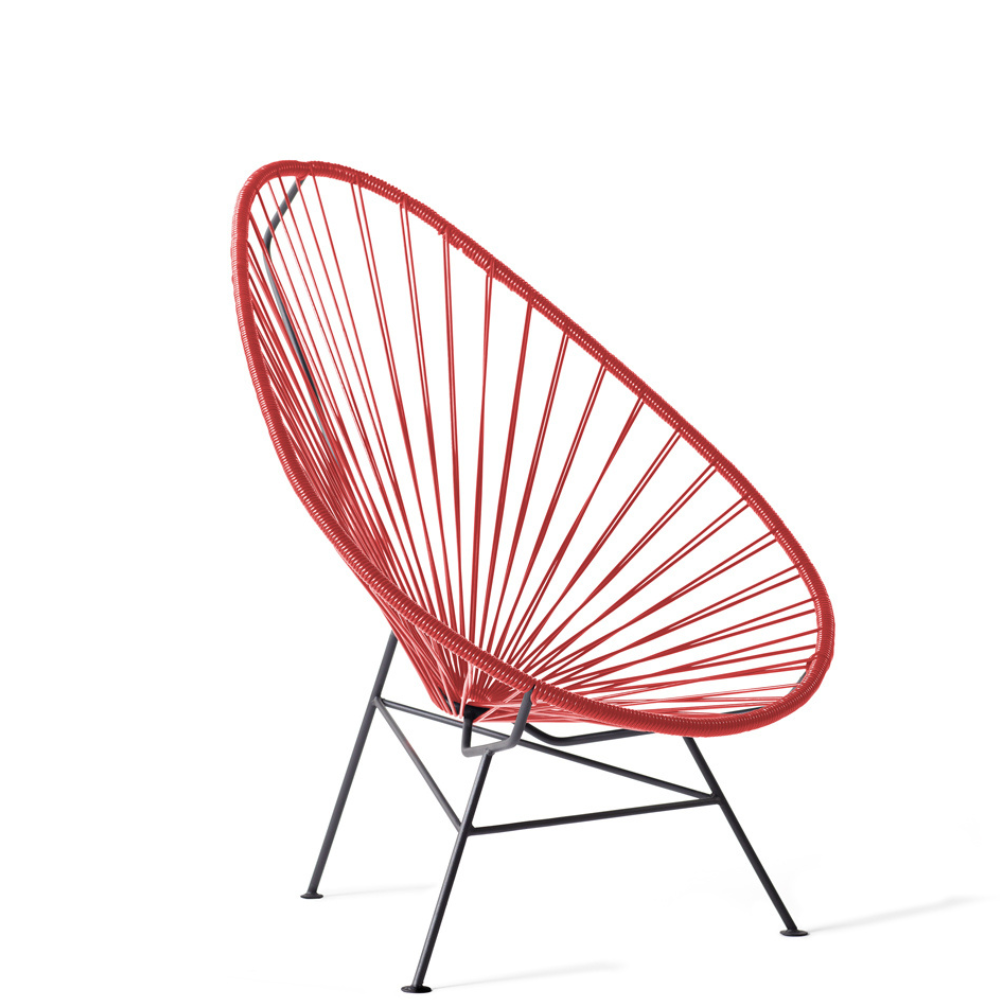 Pulcia silla rojo de pvc // MP