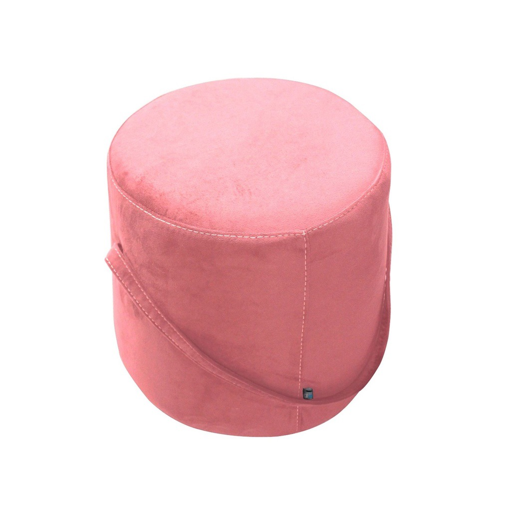 Bucket taburete rosa