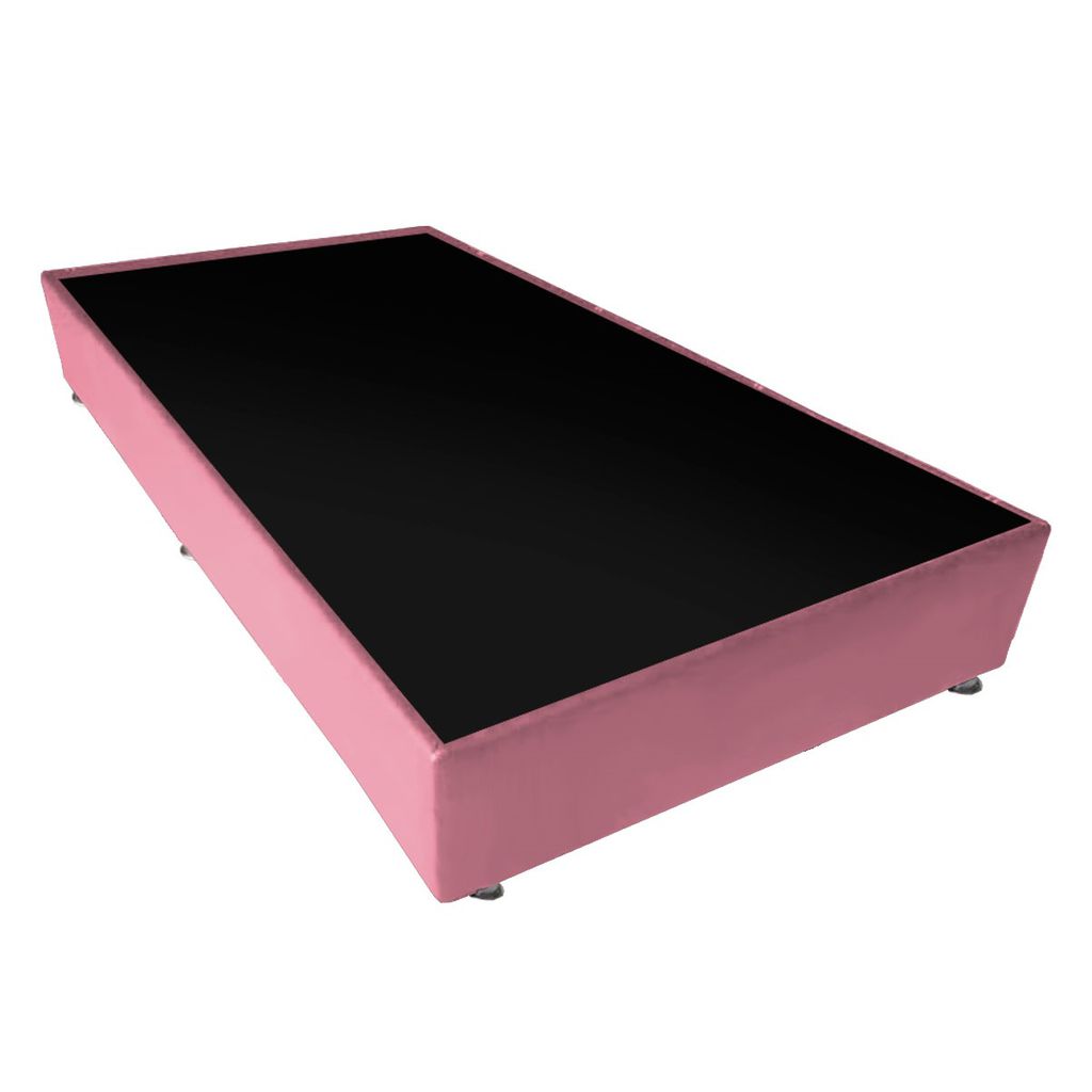 Bonanza base de cama individual tapiz rosa // MP