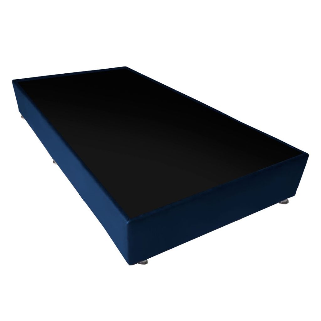 Bonanza base de cama individual tapiz azul // MP