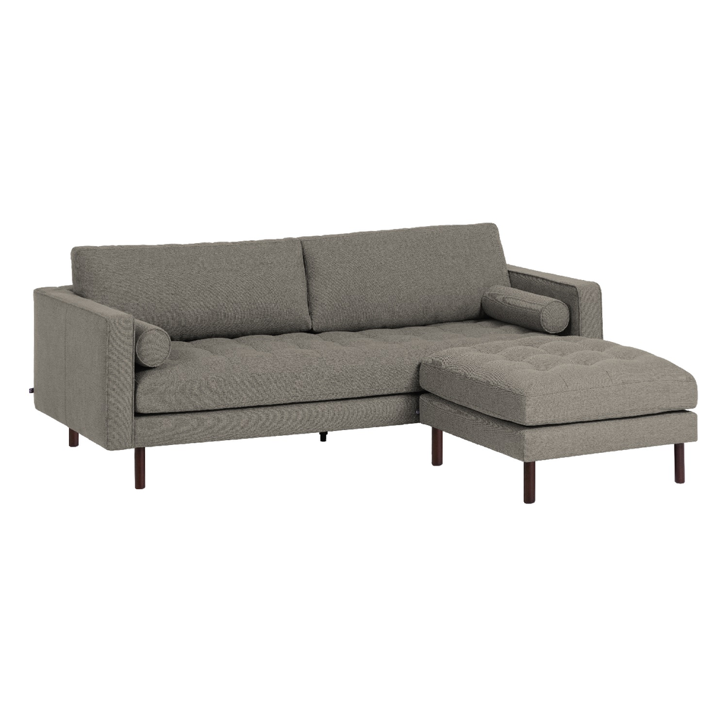 Bogart sofa 3 plazas gris claro