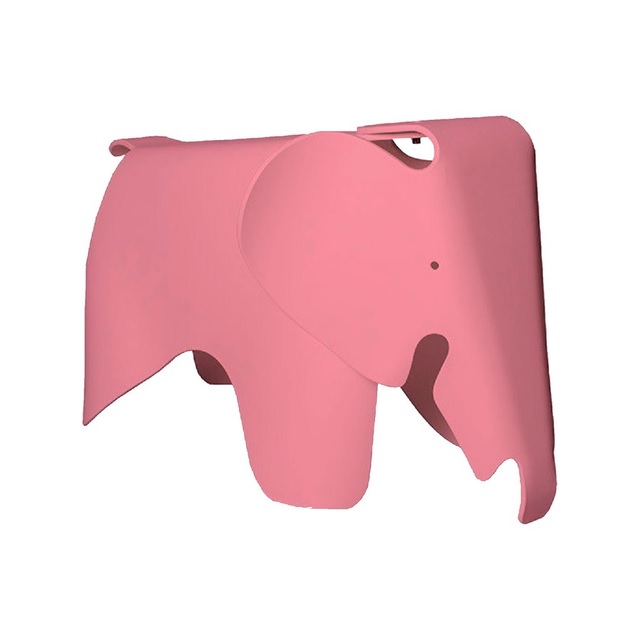 Elephant taburete rosa