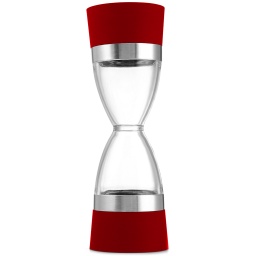 [MP2197] Molino Pimienta Doble Hourglass Rojo // MP