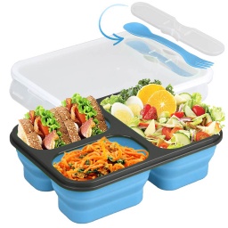 [T1040] Lunch Box Grande Meimia Azul 1010 // MP