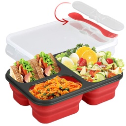 [T1041] Lunch Box Grande Meimia 1010 Rojo // MP
