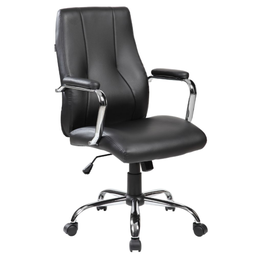 [MP014AB] Yorkshire silla de oficina ejecutiva negra // MP