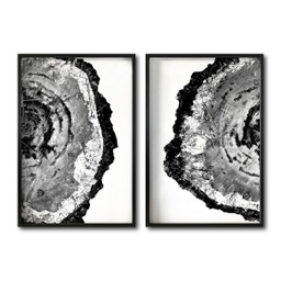 [Abstracto  034 A Y B-MN] Juego abstracto negro y blanco cuadro decorativo codigo 034 A Y B-MN // MP