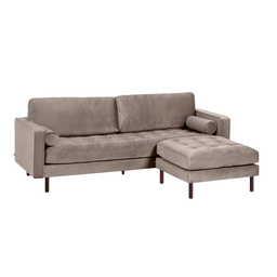 [S664JU85] Bogart sofa 3 plazas topo // KH