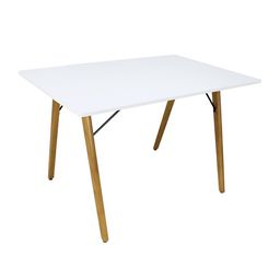 [MES097] San vicente mesa rectangular 120 blanca // MP